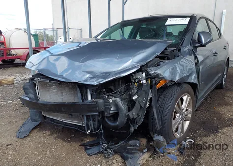 2018 Hyundai Elantra Sel z USA, uszkodzony, nr VIN KMHD84LF8JU557648